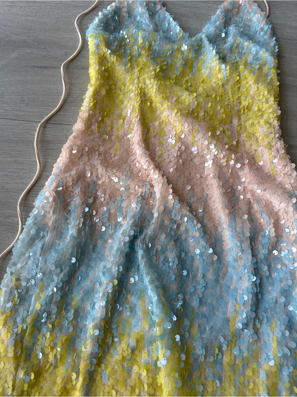SUPERDOWN Taylor Sequin Mini Dress in Pink Multi - Picture 14 of 14